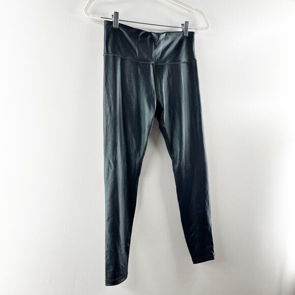 Athleta Elation Ultra High Rise Leggings in Shimmer Black Small - Picture 6 of 8